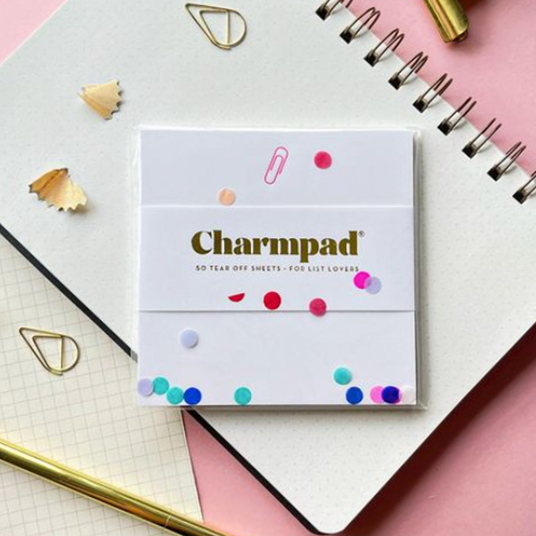 Pink Paper Clip Charmpad®