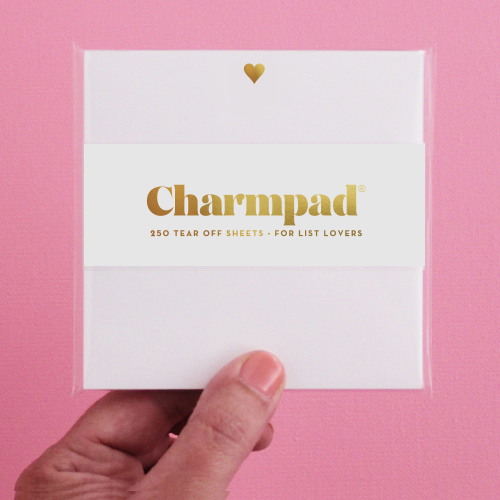 Gold Heart Chunky Charmpad®