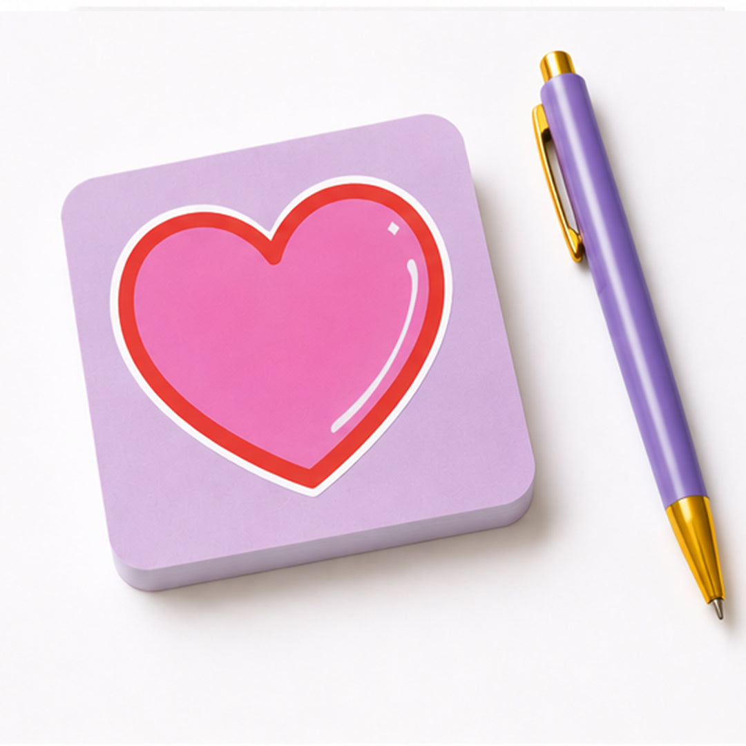 Heart Peel & Stick Notes™️