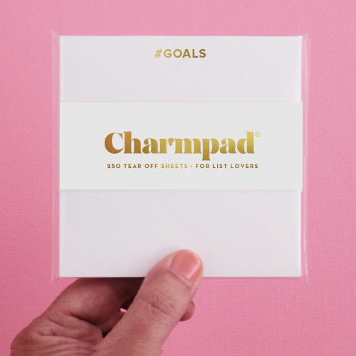 #Goals Chunky Charmpad®